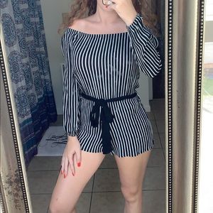Super cute self tie romper